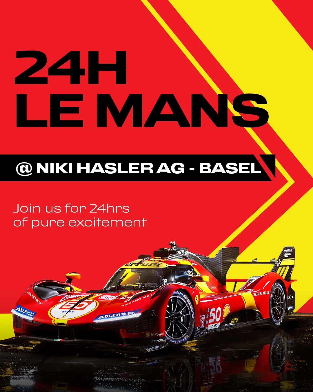 24h Le Mans Live Viewing @ Basel (CH)